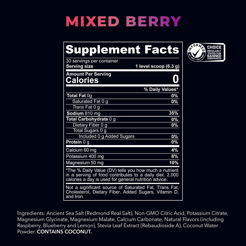 Close-up of jar label showing 30 servings and 6.88 oz