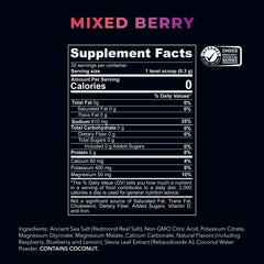 Close-up of jar label showing 30 servings and 6.88 oz