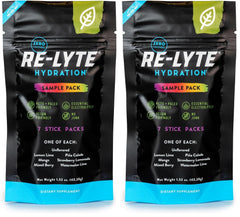 REDMOND Re-Lyte Hydration Electrolyte Powder Drink Mix Variety box