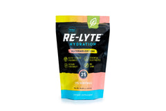 REDMOND Re-Lyte watermelon-lime powder dissolving in water for refreshing hydration