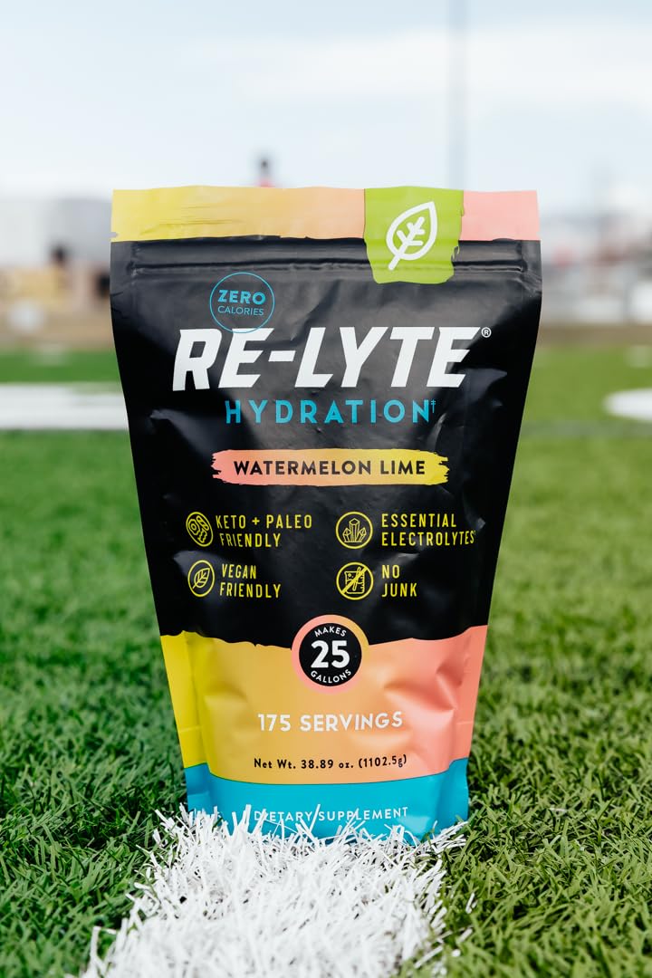 Re-Lyte supports hydration during workouts with balanced electrolytes