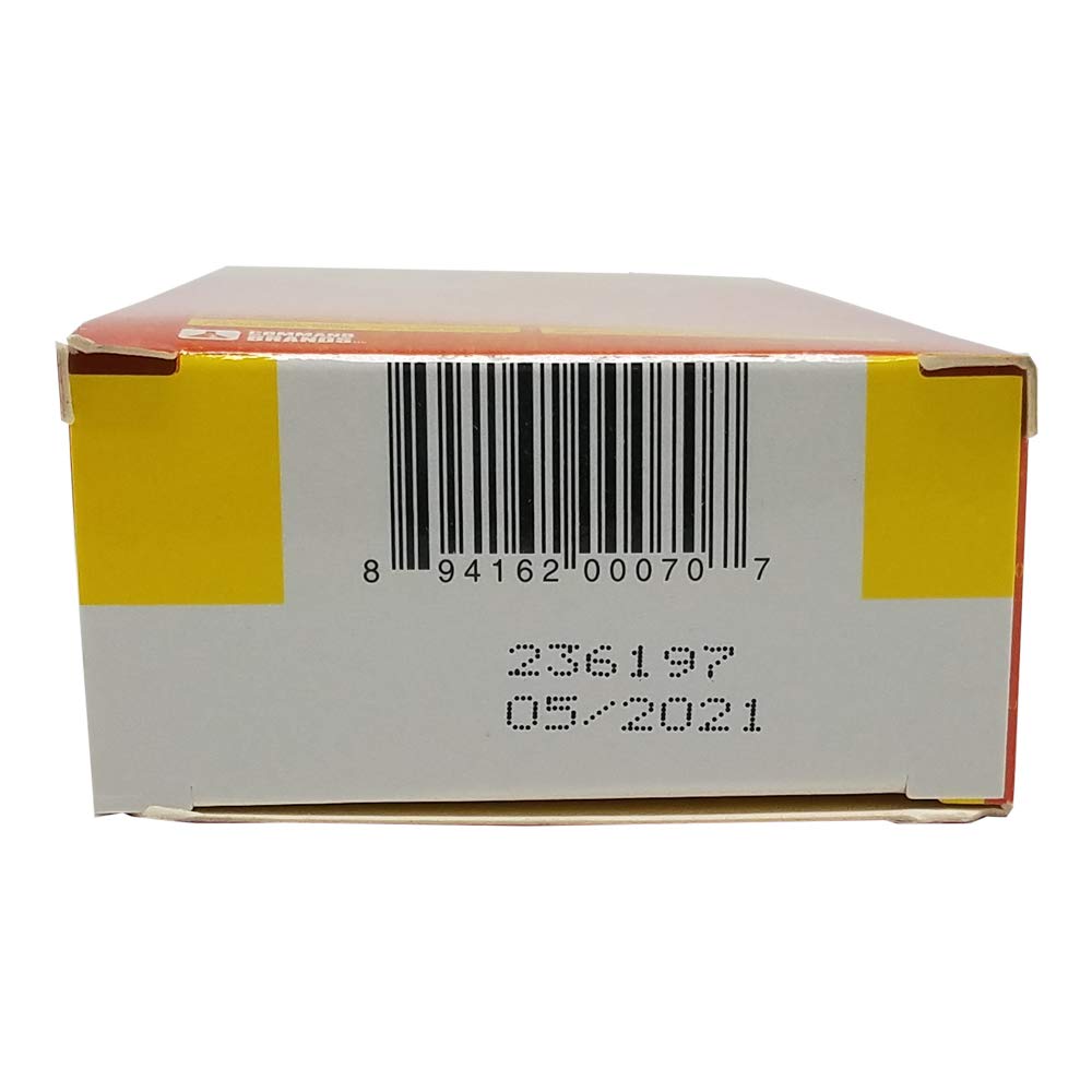 Six-pack display of Redoxon Orange Effervescent Vitamin C with Zinc