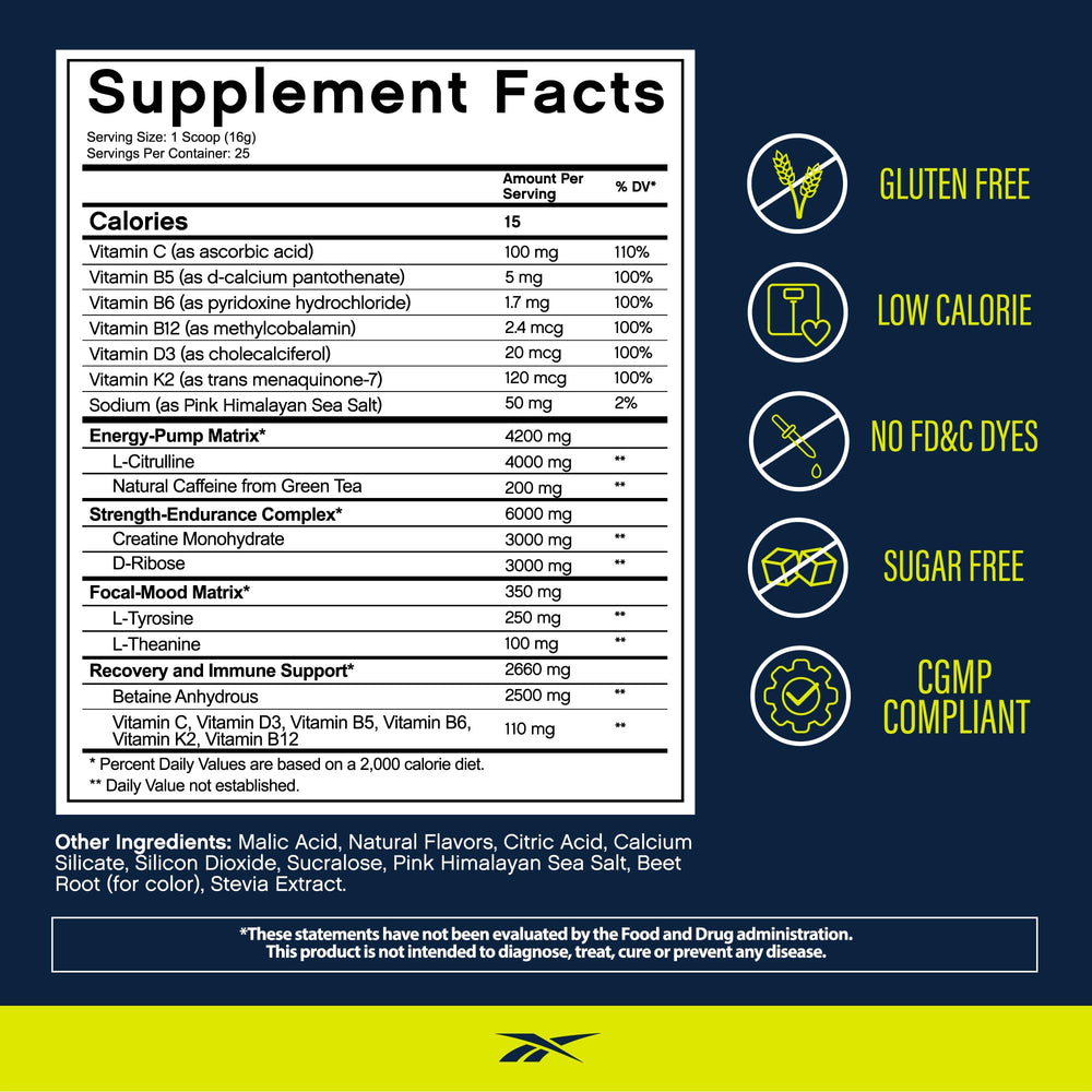 Scoop of Watermelon Crush flavor pre-workout powder