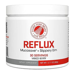 Reflux digestive supplement tub with label