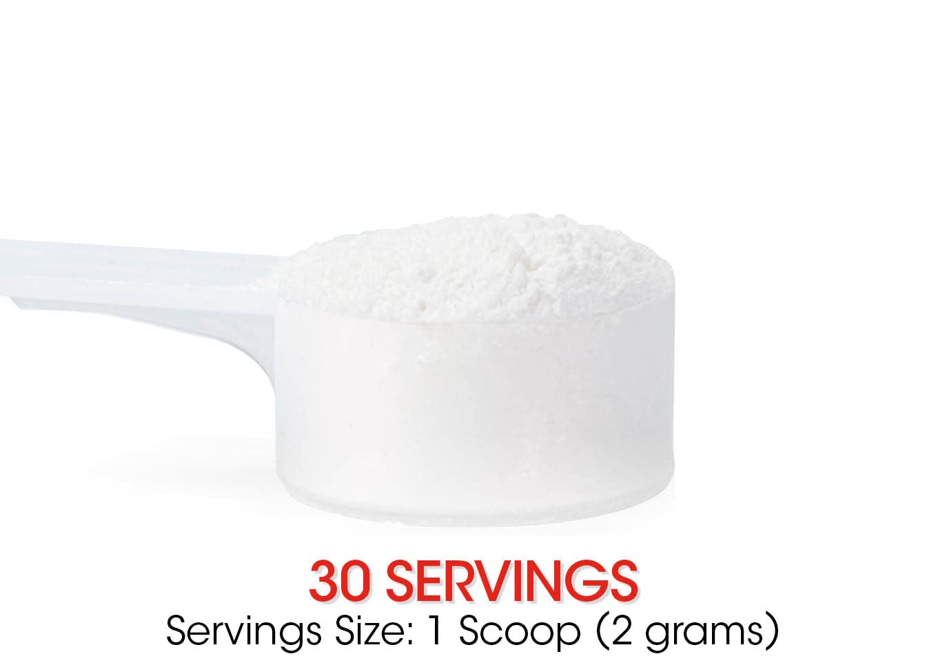 Reflux label showing ingredients and claims