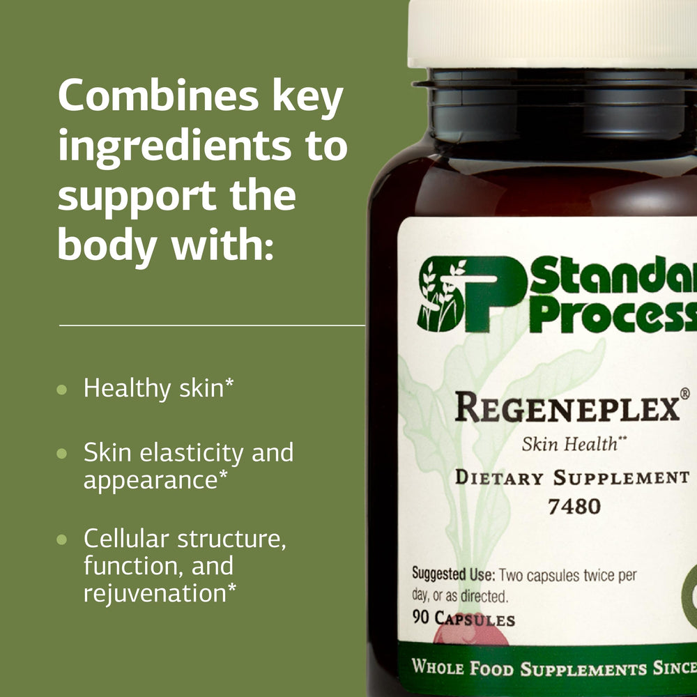 Graphic showing skin elasticity and appearance support