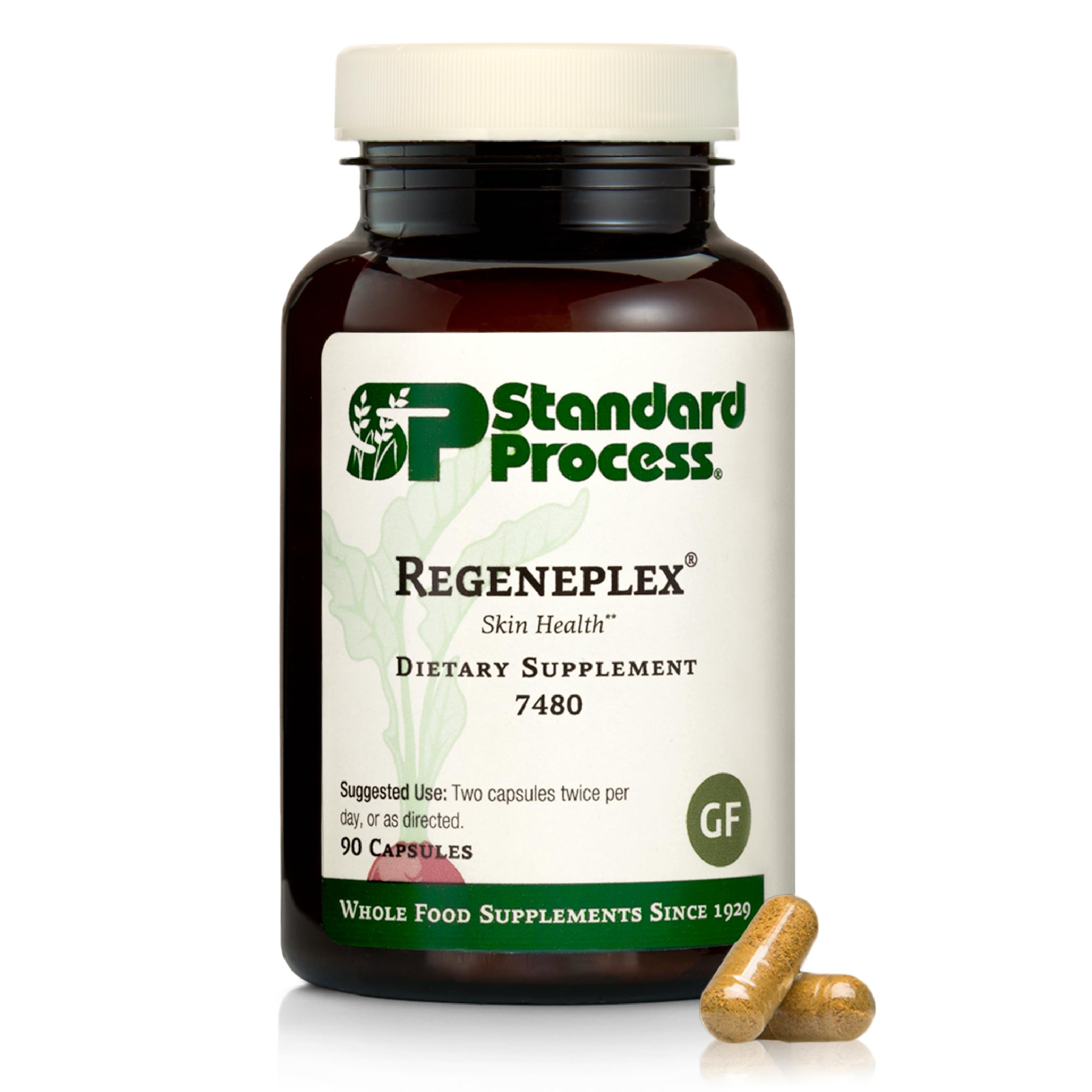 Regeneplex skin health supplement bottle label