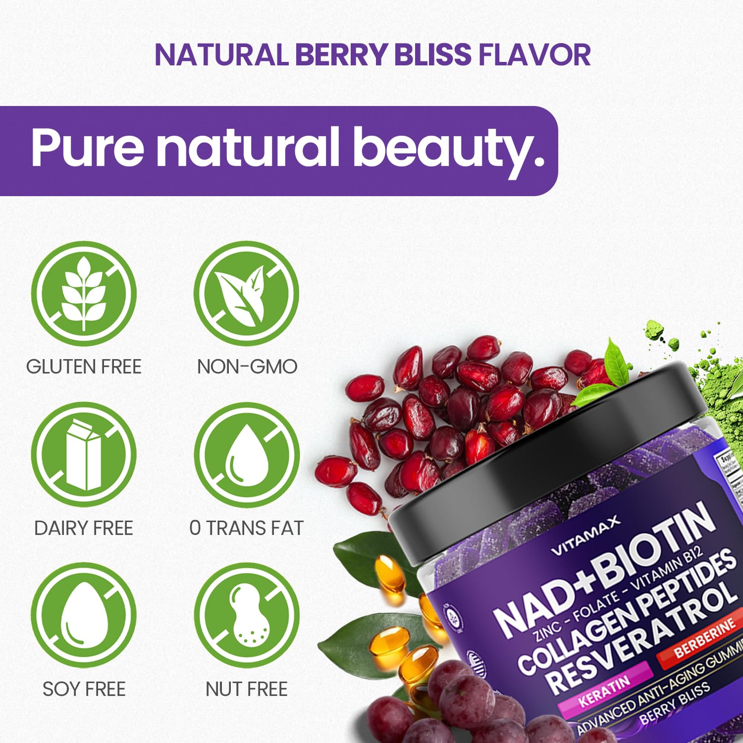 60-count bottle of regeneration gummy