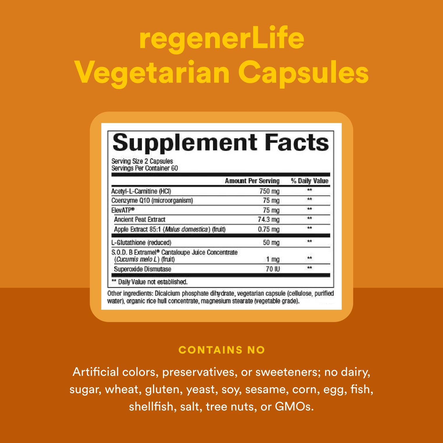 RegenerLife drink mix dissolving in water with a scoop