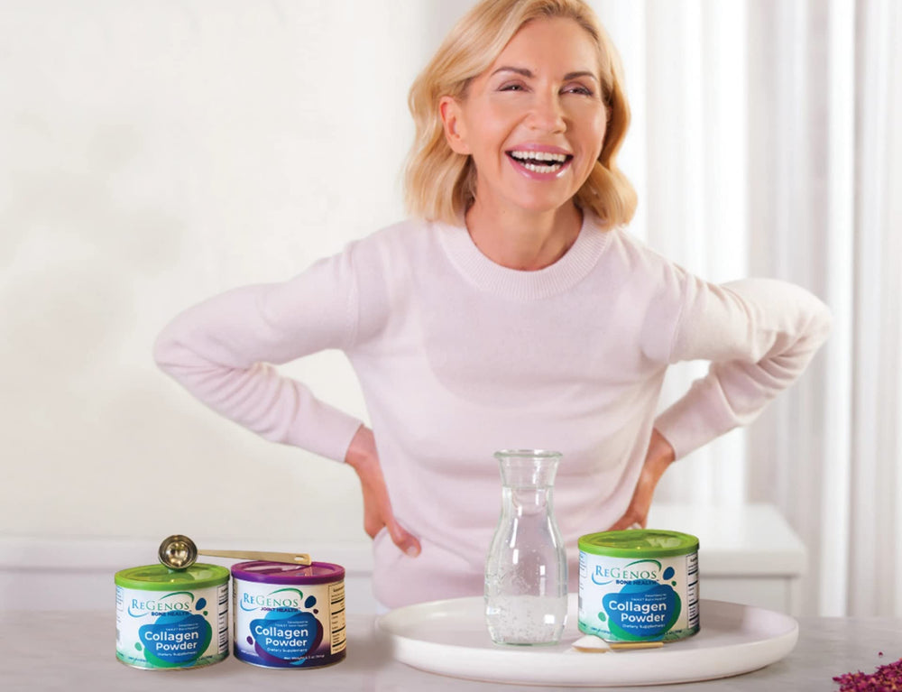 Sustainable non-plastic packaging for Regenos Joint Health