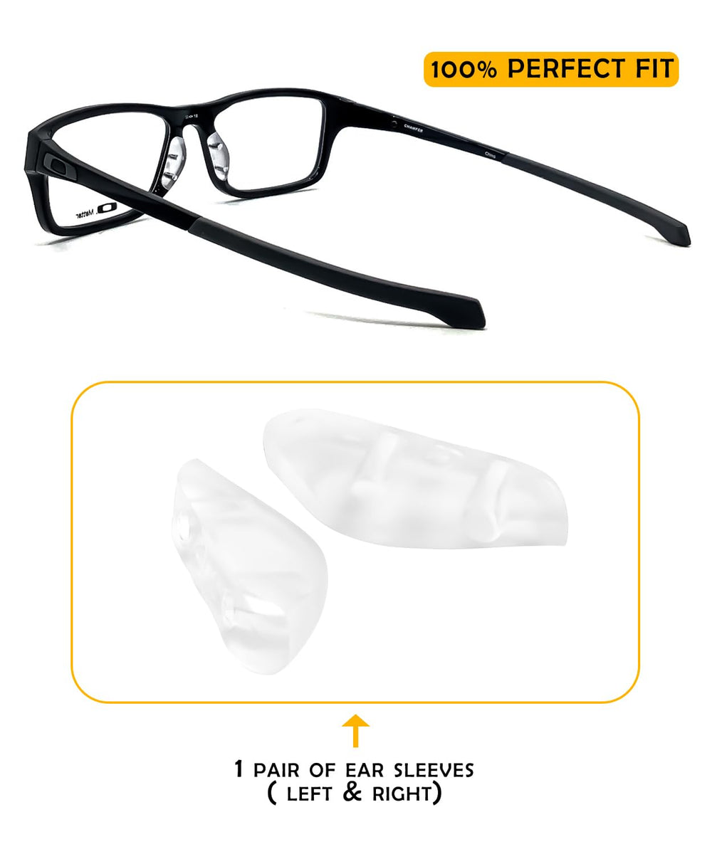 Close-up of silicone nose pad material showing soft, comfortable surface