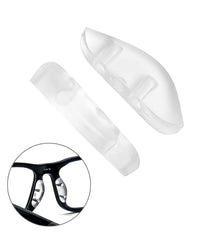 Nose pad replacement being fitted to Oakley Chamfer/Splinter frames