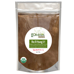 Rehmannia extract powder 5:1 4oz bottle label