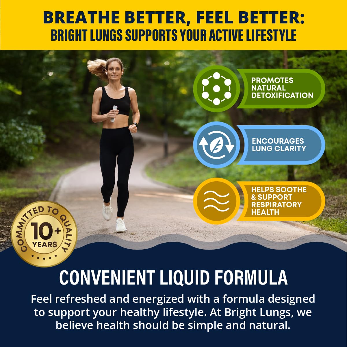 Bright Lungs herbal blend emphasizes Grindelia and Lobelia among natural lung-support herbs
