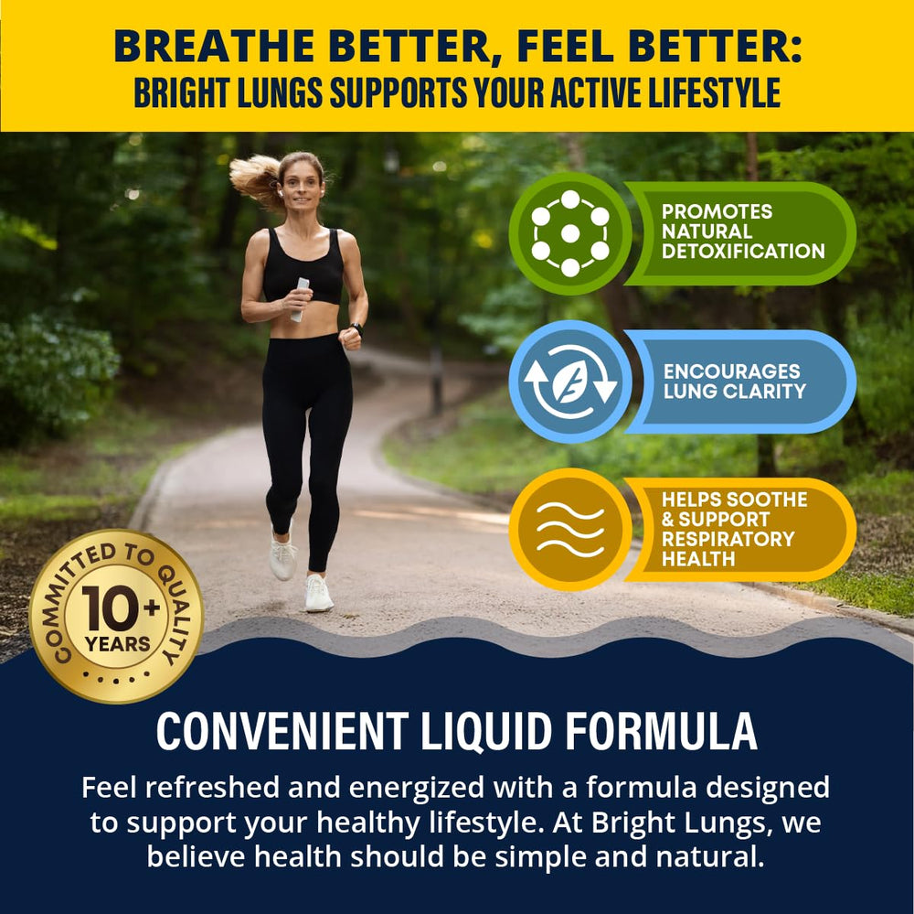Bright Lungs herbal blend emphasizes Grindelia and Lobelia among natural lung-support herbs