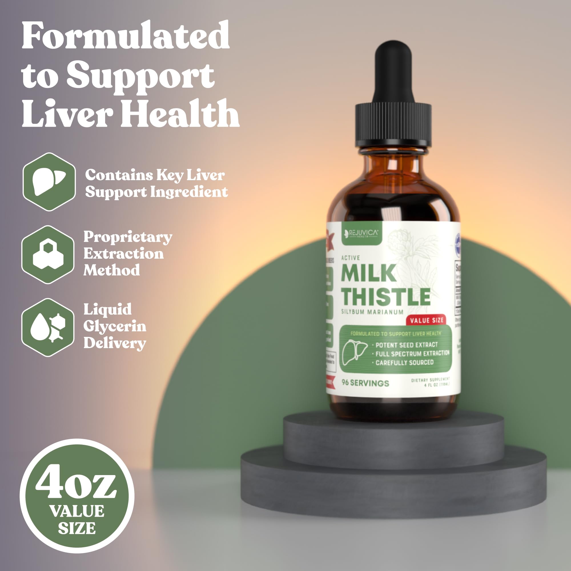 Milk Thistle seed extract liquid drops