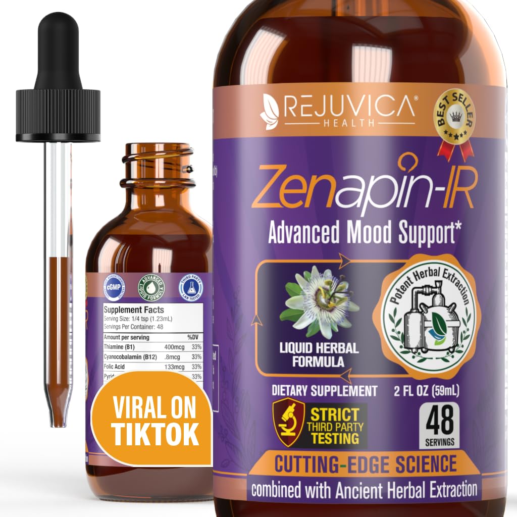 Zenapin IR mood support liquid bottle
