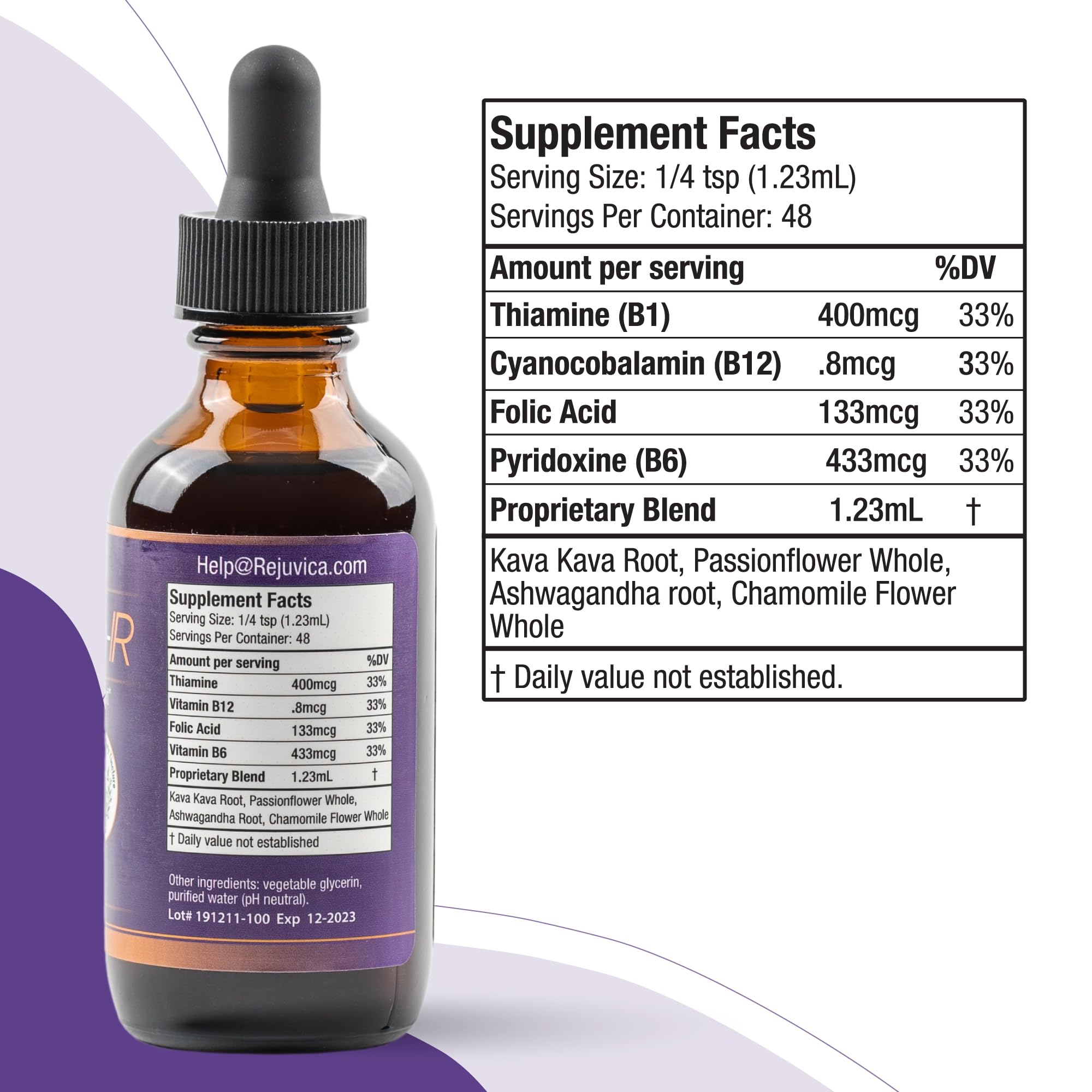 Passionflower ingredient in Zenapin IR