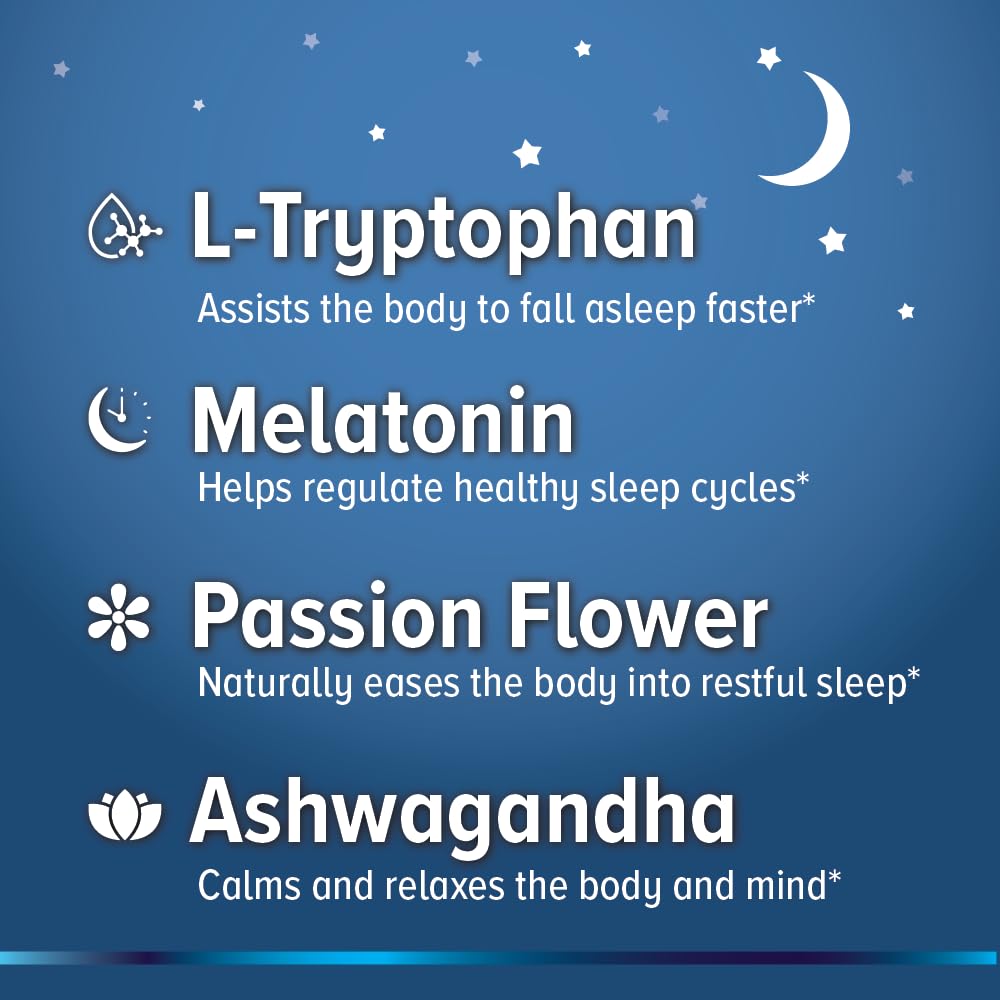 Sleep Aid packaging highlighting non-habit forming formula