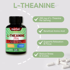 Relaxation and stress support with L-Theanine