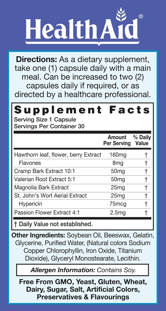 RelaxEase displayed for an evening routine promoting calm mind and body.