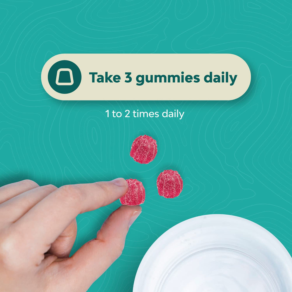 Gummies for relaxed muscles and bone health.