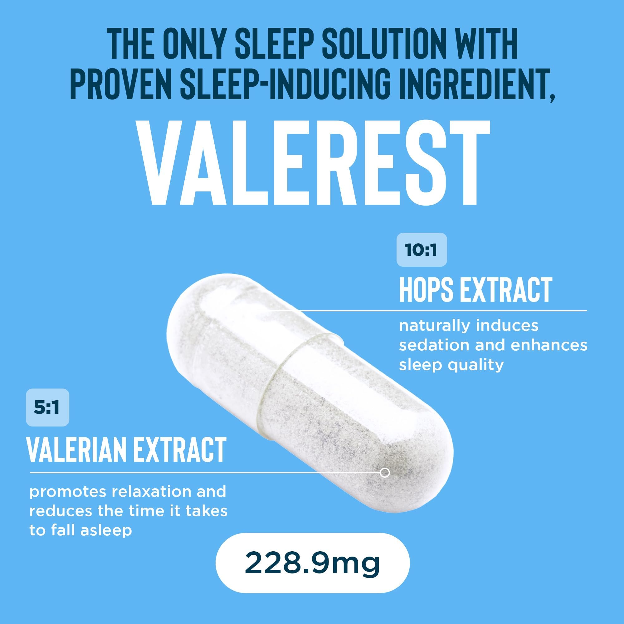 Evening routine with Relaxium Sleep Aid on a bedside table