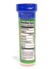 Back view of the ReliOn 10-count glucose tablet tube with label