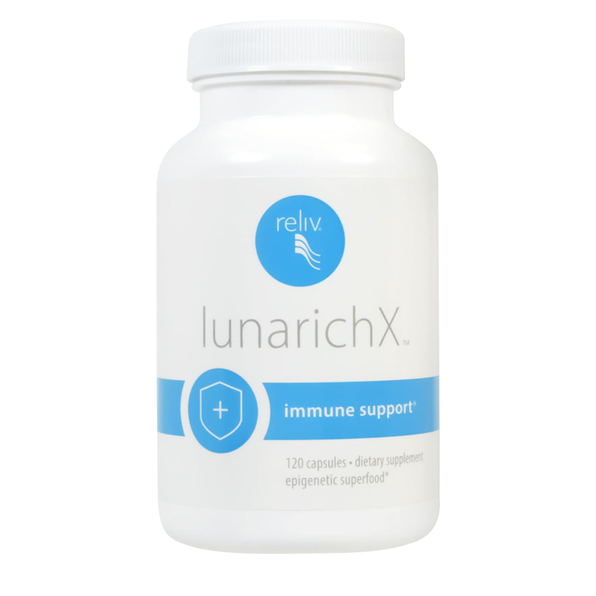 RELIV LunaRich X packaging and bottle