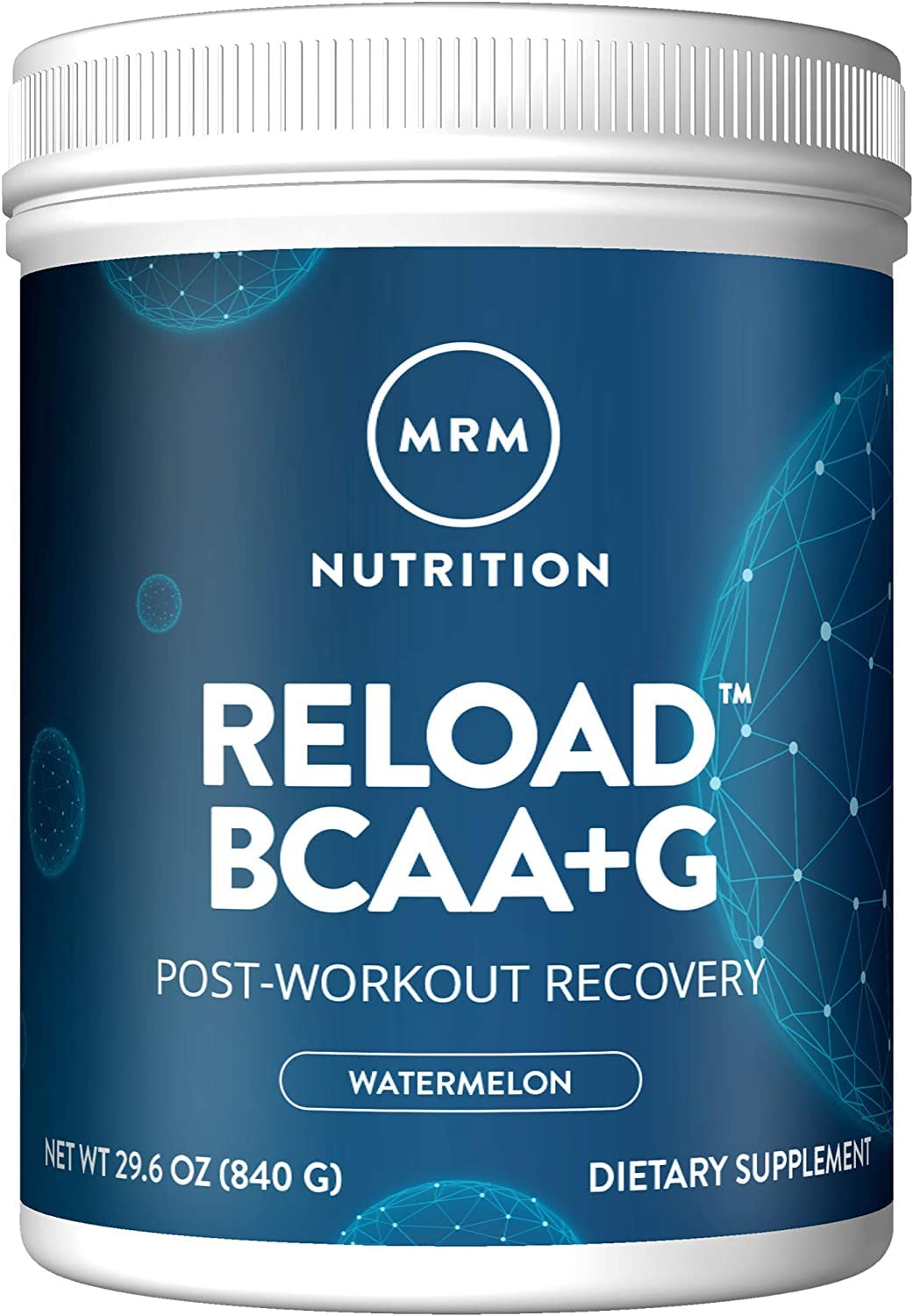 MRM Nutrition Reload BCAA+G Watermelon flavored 840g tub