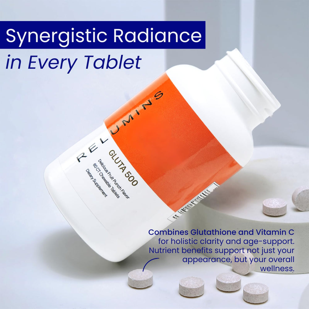 Hyaluronic acid inclusion for hydration in Relumins Gluta 500