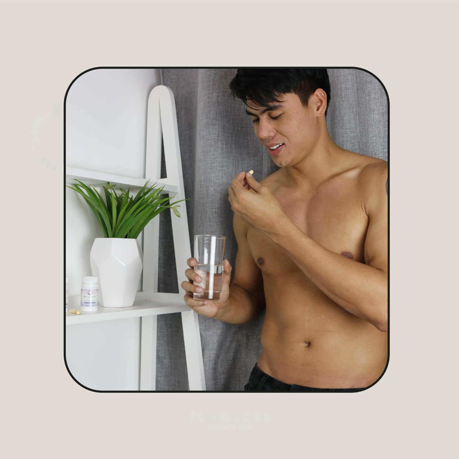 Relumins Glutathione Booster packaging and branding