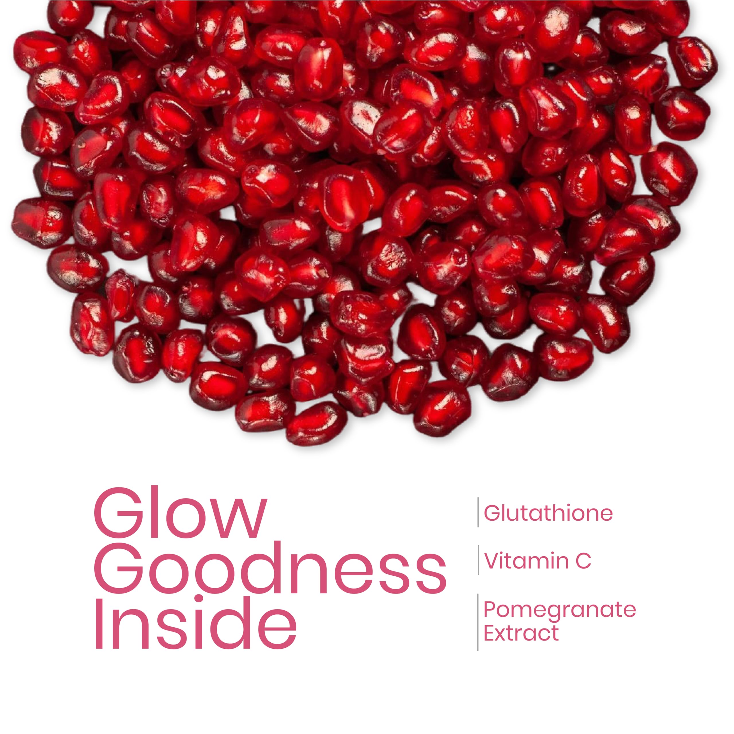 Relumins Glutathione Hydration Shots showcased with festive decor