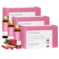 Relumins Glutathione Hydration Shots Holiday Glow bottle 50ml