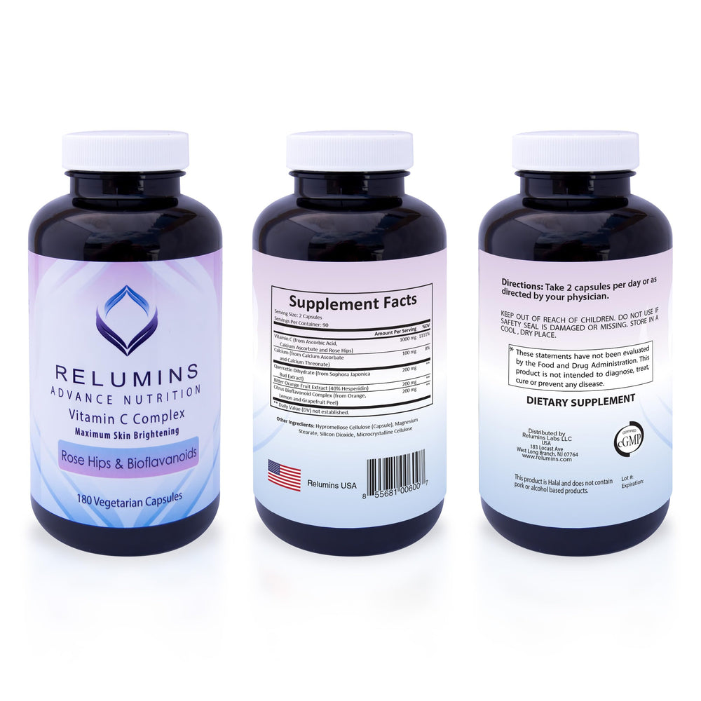 Made in USA stamp for Relumins Vitamin C