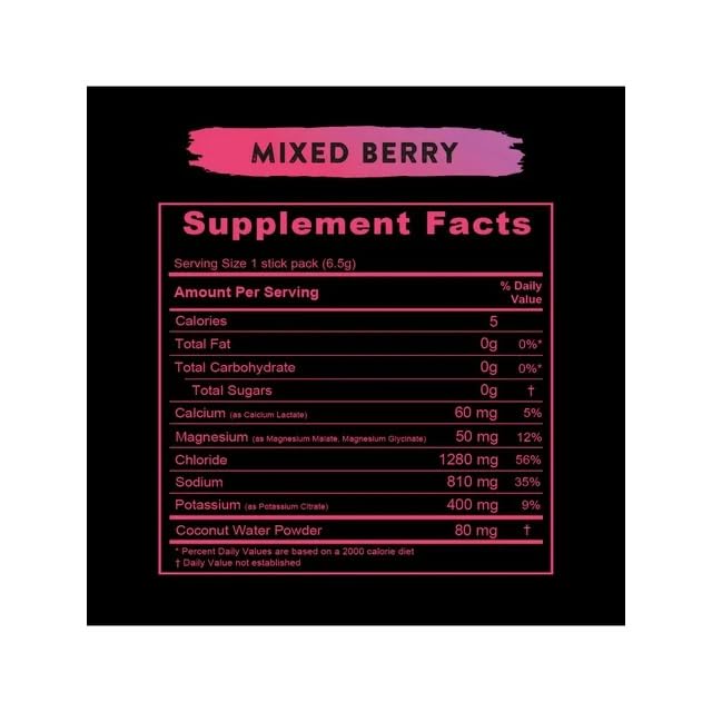 REL YTE Re-Lyte mixed berry glass-serve showing a refreshing hydration moment.