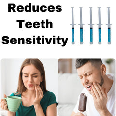 Using Remineralization Gel in mouth tray for 5 minutes