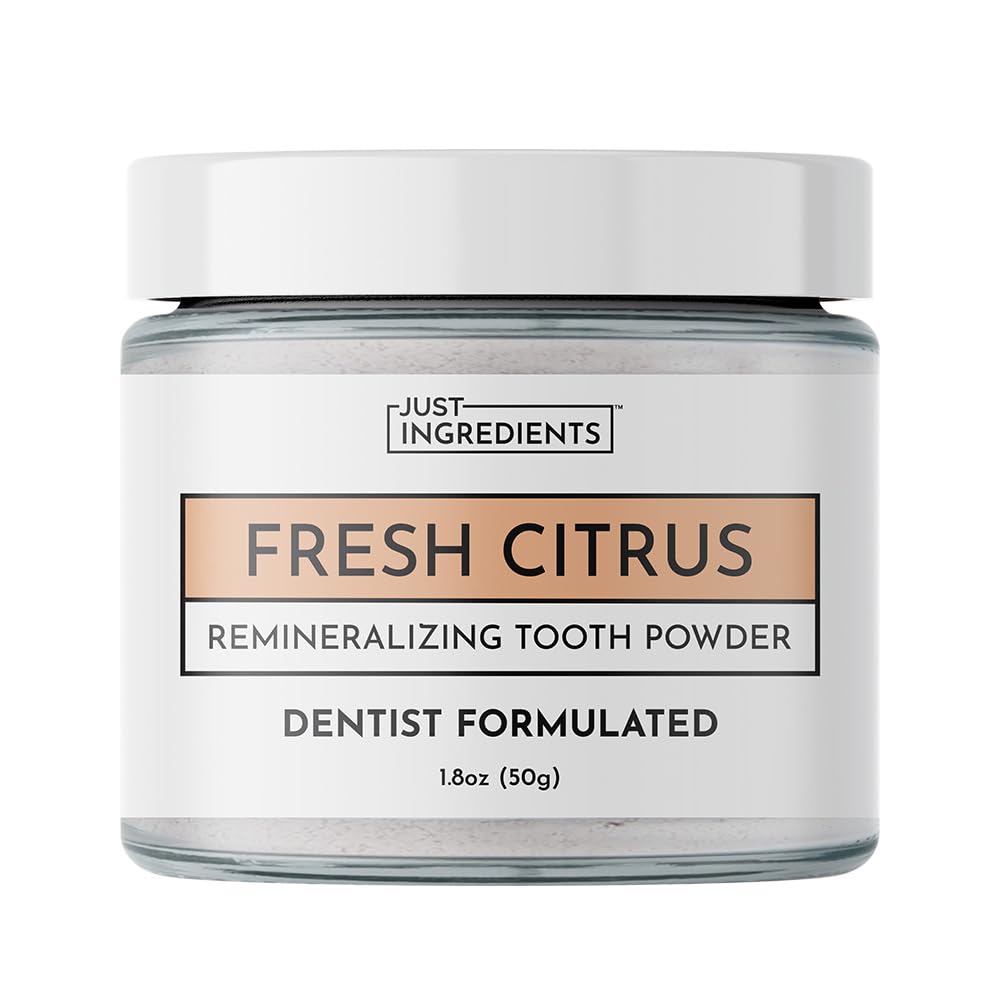Remineralizing tooth powder – Regular formula (calcium carbonate and bentonite clay)