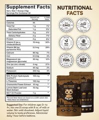 Serving size with 4g protein and 45 calories