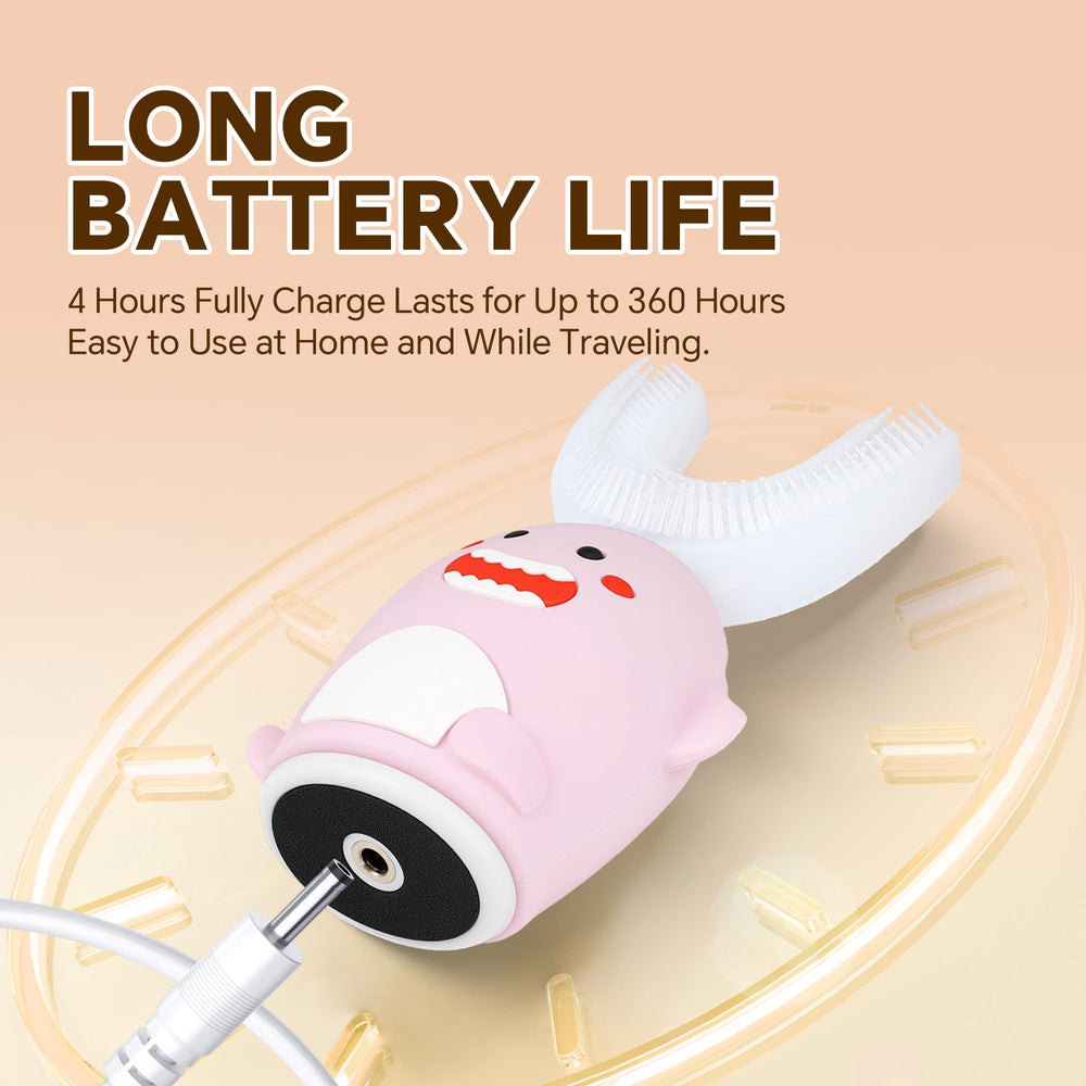 Ideal for ages 7-15 with 360° tooth cleaning and gentle care