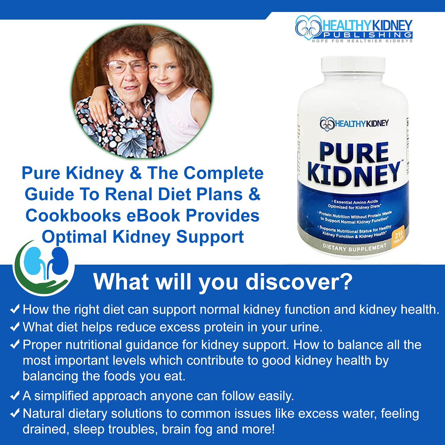 Renal diet cookbook cover