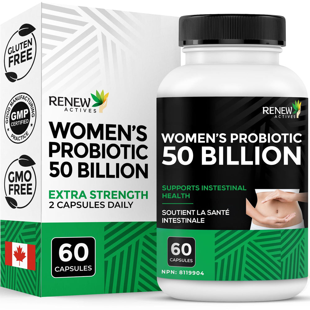 Renew Actives Probiotics for Women bottle front view