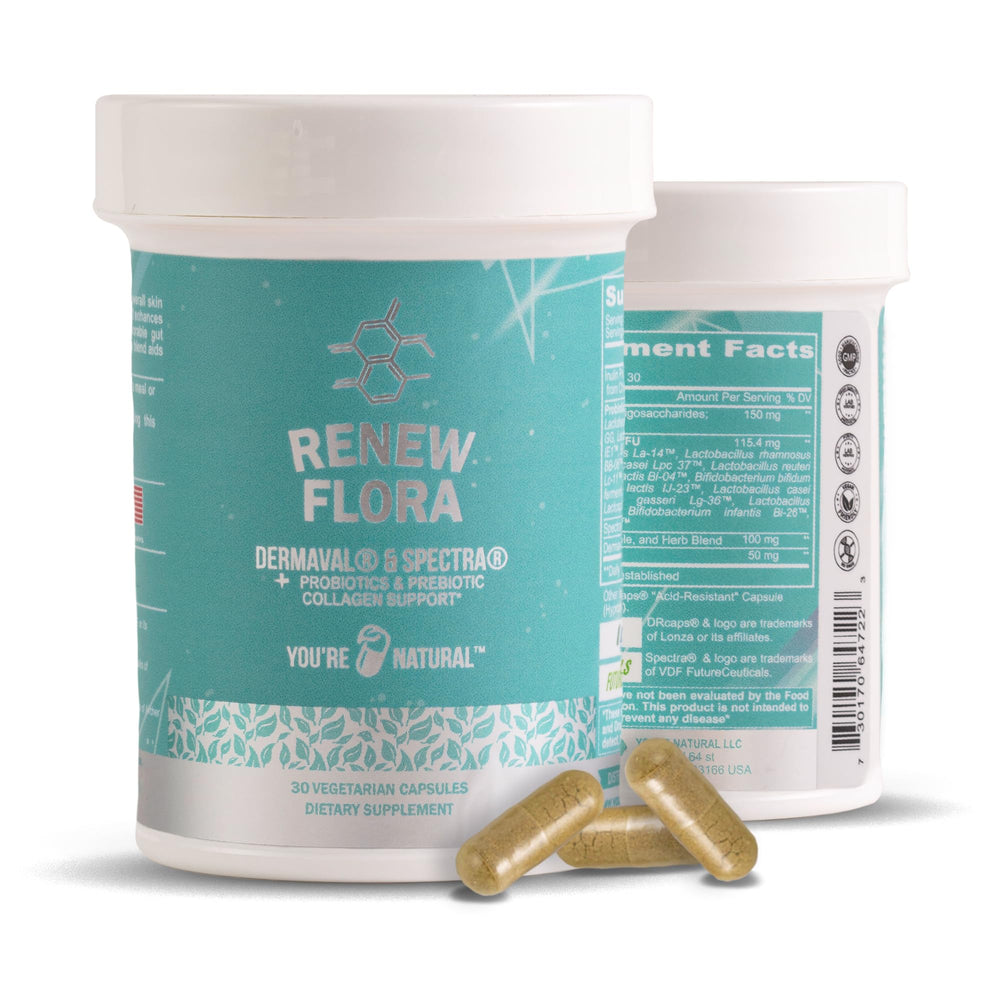 Renew Flora bottle front view