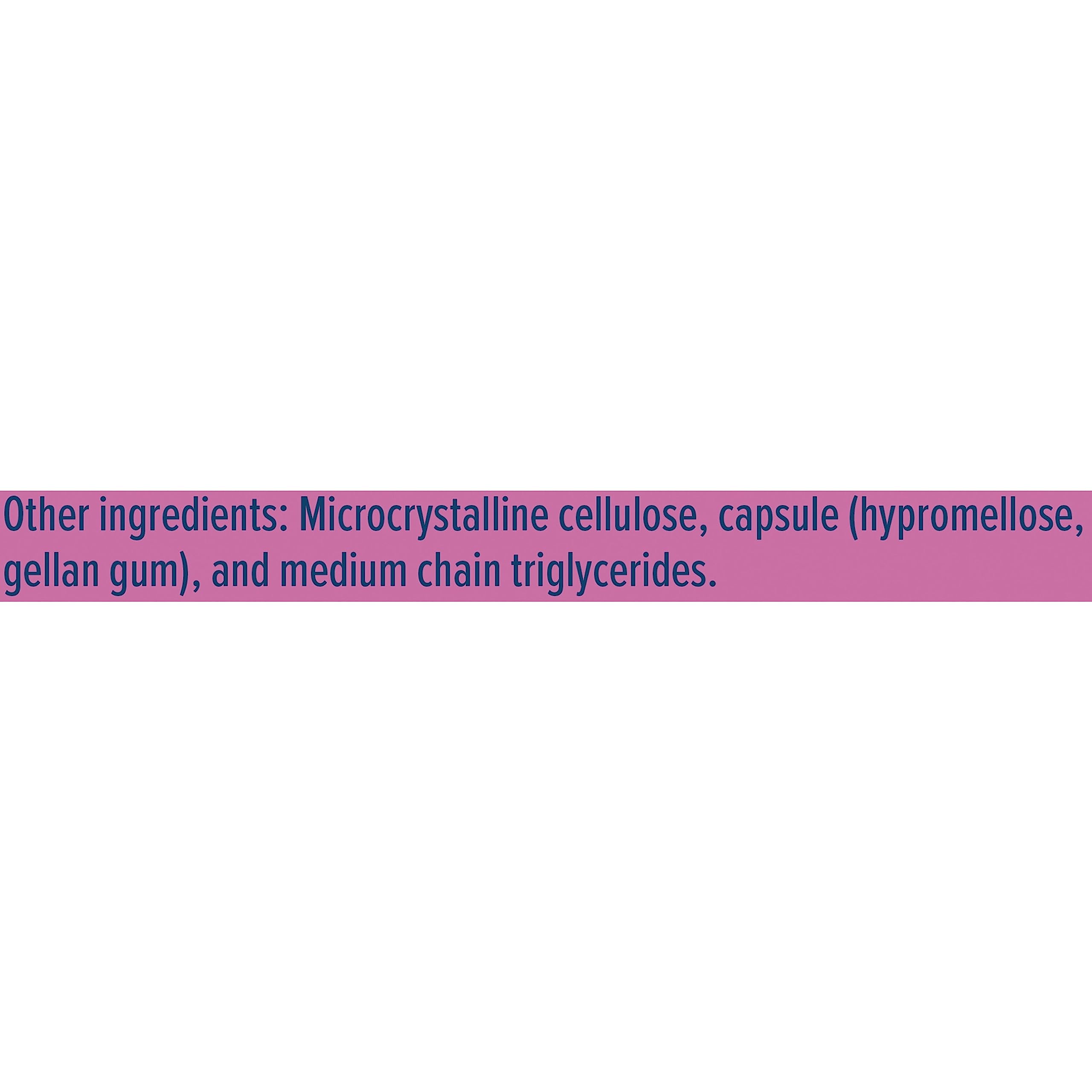 Non-GMO Project Verified probiotic with gluten, dairy and soy-free claim