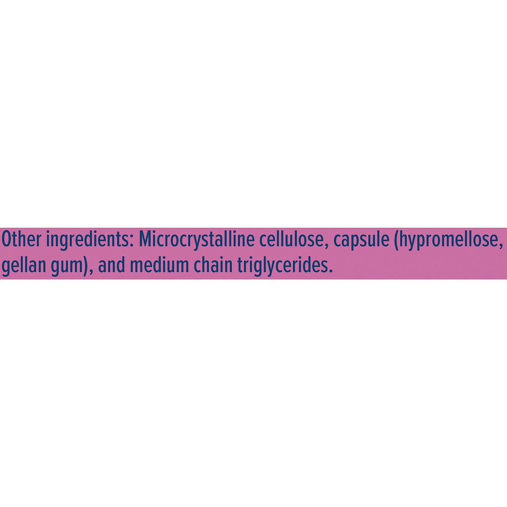 Non-GMO Project Verified probiotic with gluten, dairy and soy-free claim