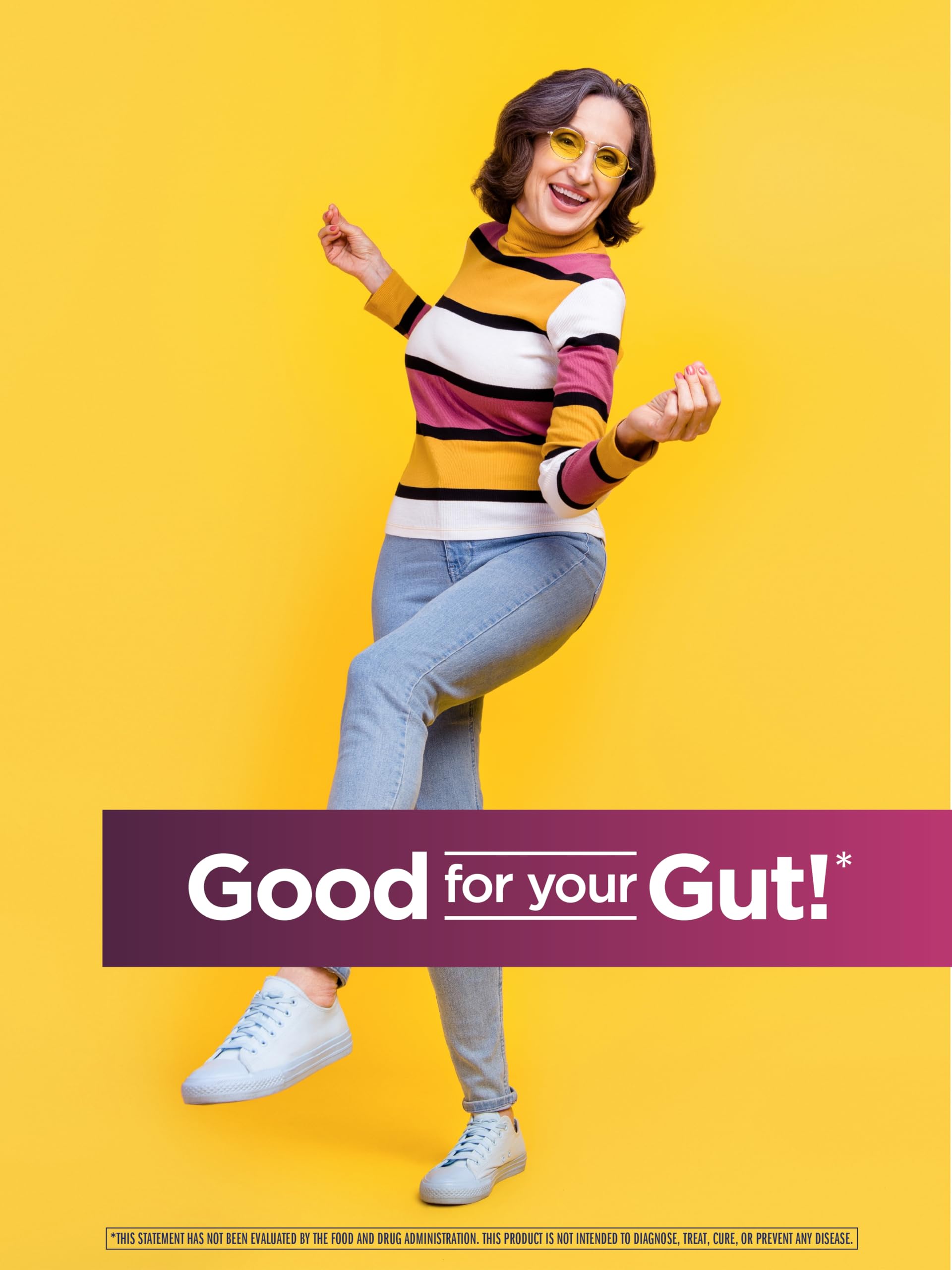 Dairy-free probiotic supplement packaging