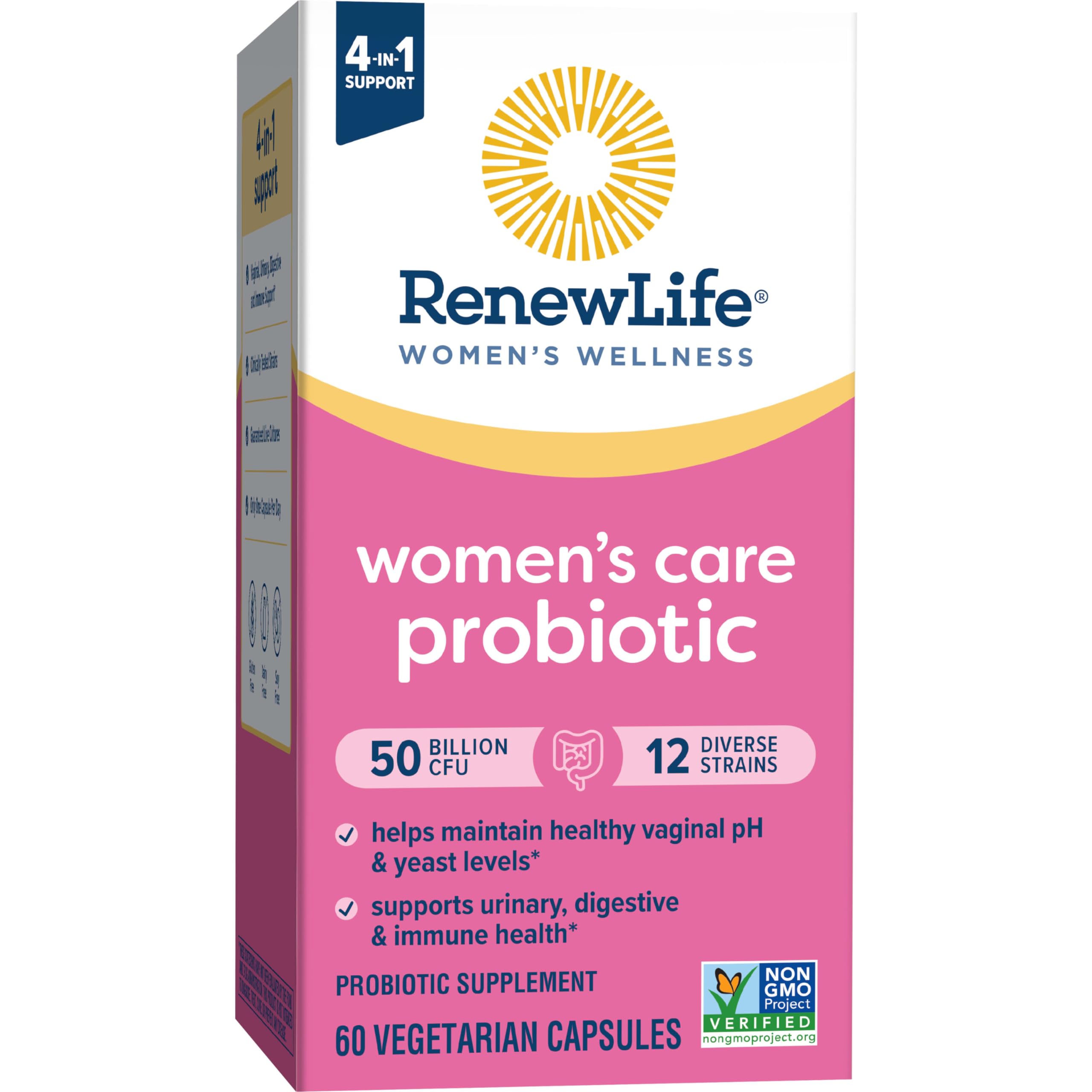 Label showing 12 diverse probiotic strains