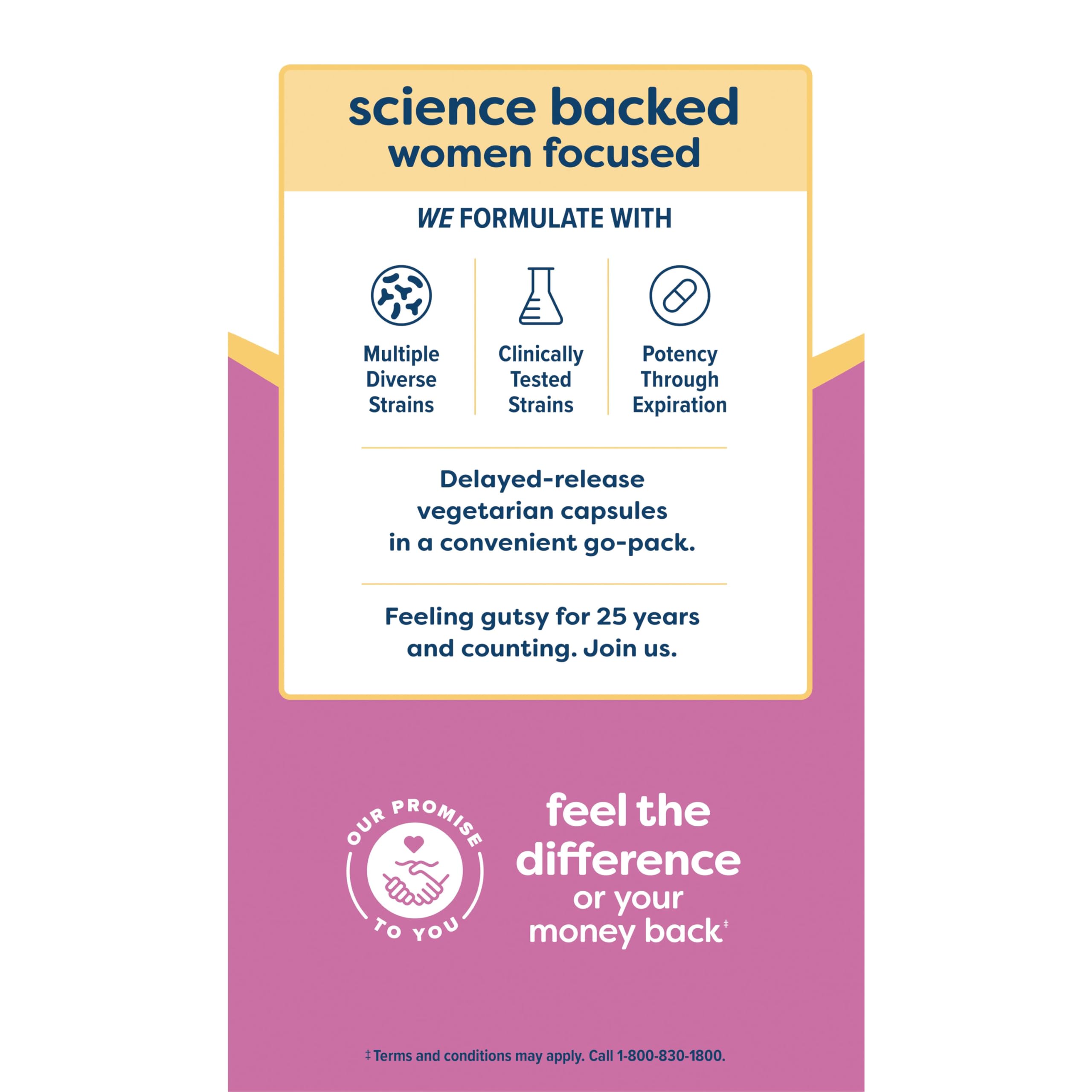Non-GMO Project Verified formulation
