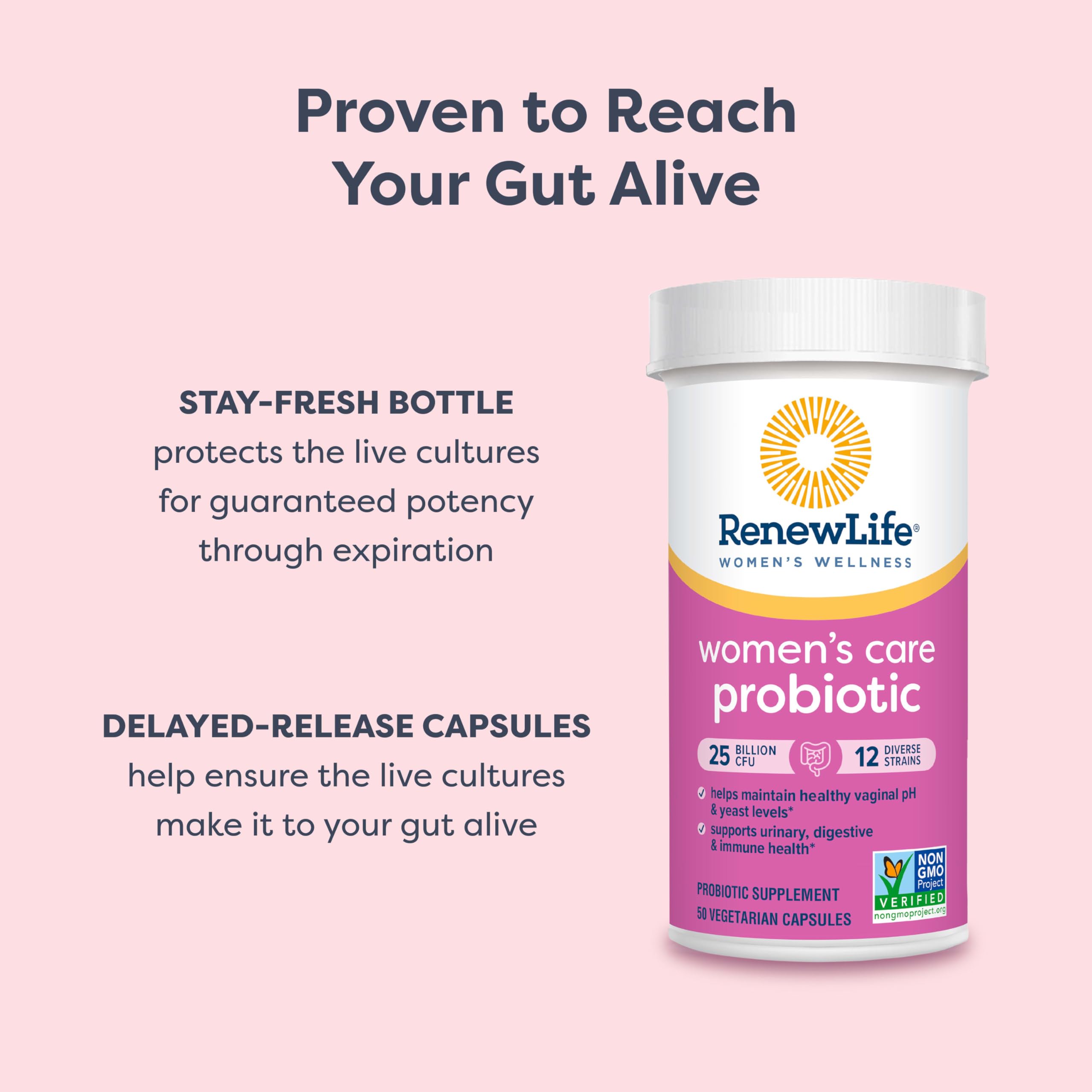 Supports vaginal, urinary, digestive and immune health