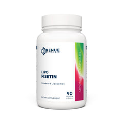 Renue By Science Fisetin liposomal 150mg per capsule bottle, 90 capsules
